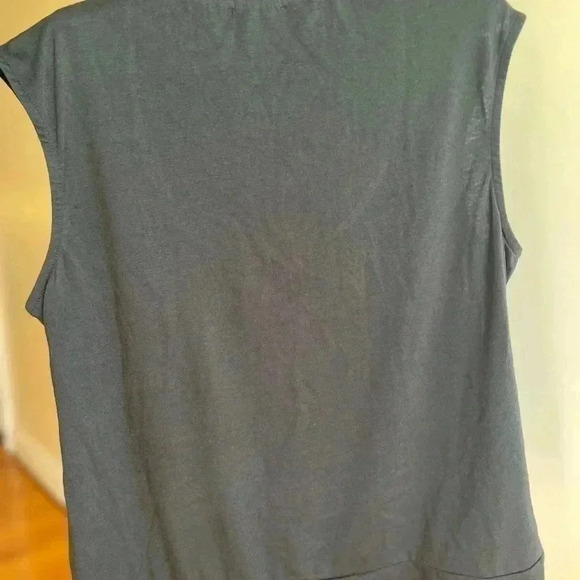 NEW DIRECTIONS BLACK BLOUSE PETITE LARGE NWT - Picture 5 of 13